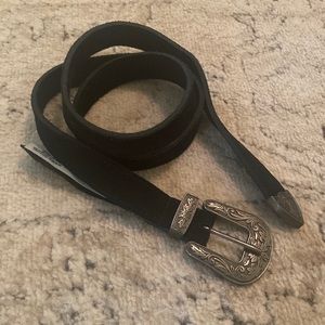 Free People Suede Western Belt